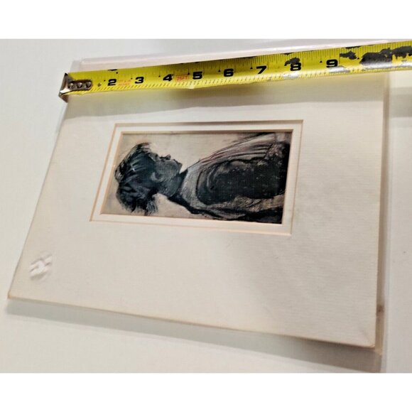 Young Girl In An Apron By Vincent Van Gogh Museum Of Fine Art Boston Print 2000' - Picture 3 of 7